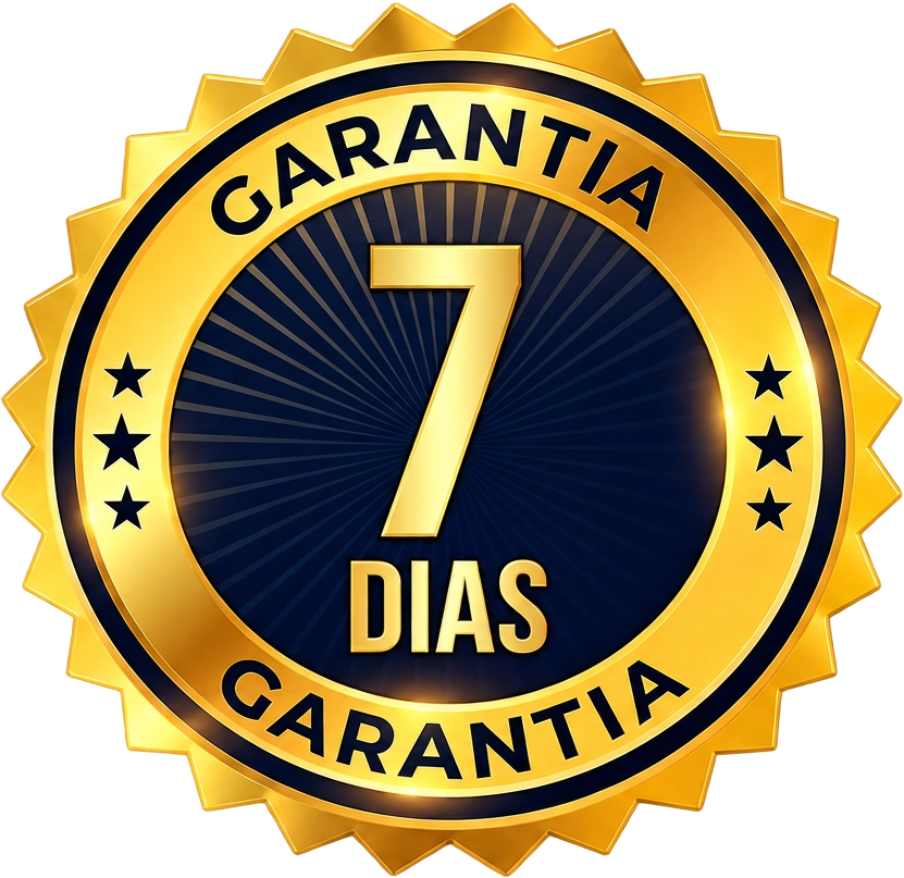 Selo de garantia incondicional de 7 dias
